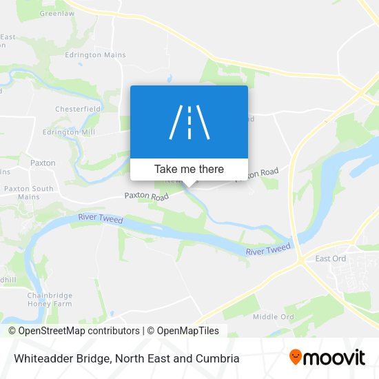 Whiteadder Bridge map