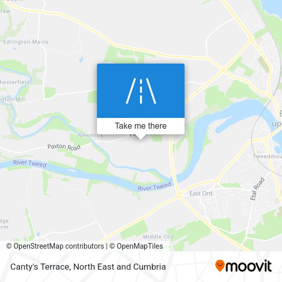 Canty's Terrace map