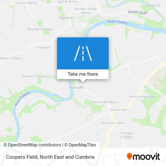 Coopers Field map