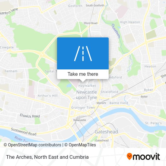 The Arches map