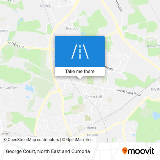 George Court map