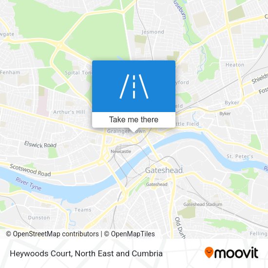 Heywoods Court map