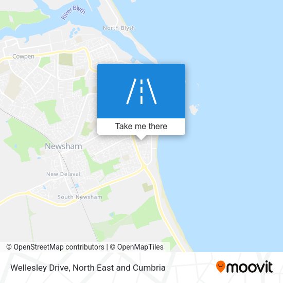 Wellesley Drive map