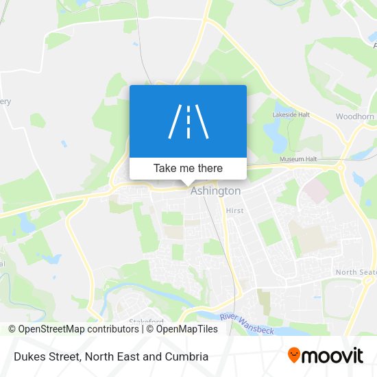 Dukes Street map