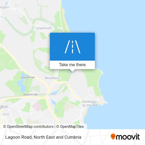 Lagoon Road map