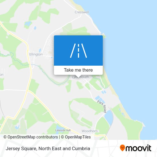 Jersey Square map