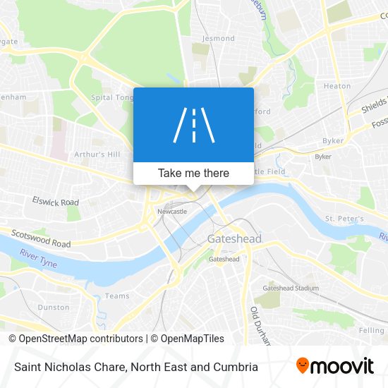Saint Nicholas Chare map