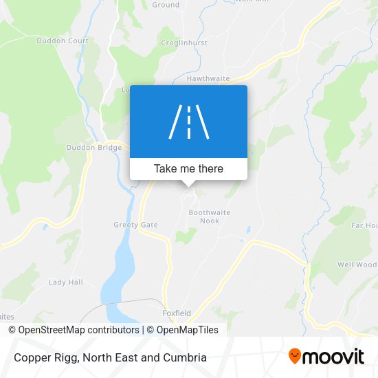 Copper Rigg map