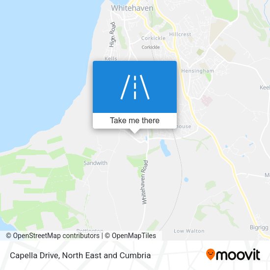 Capella Drive map