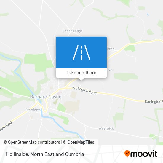 Hollinside map