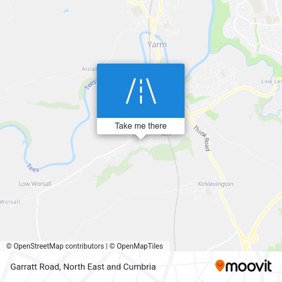 Garratt Road map