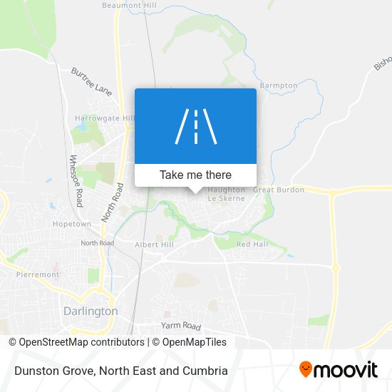 Dunston Grove map