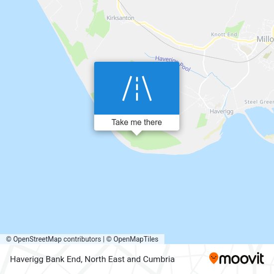 Haverigg Bank End map