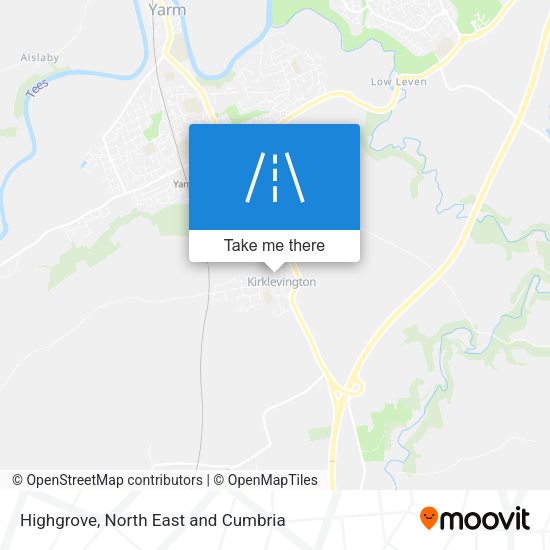 Highgrove map