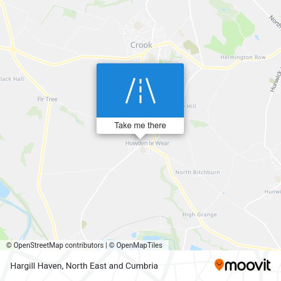 Hargill Haven map