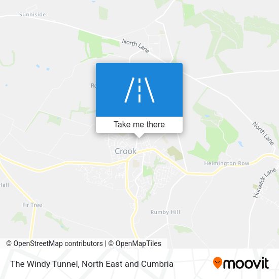 The Windy Tunnel map