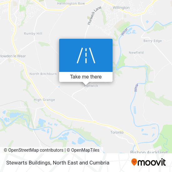 Stewarts Buildings map