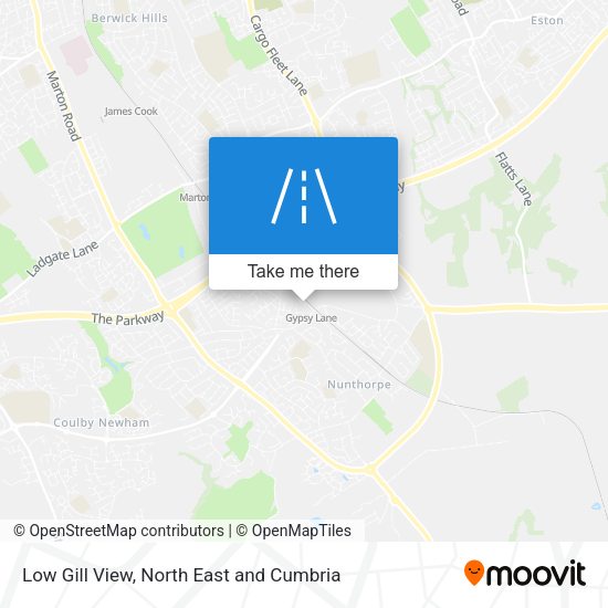 Low Gill View map