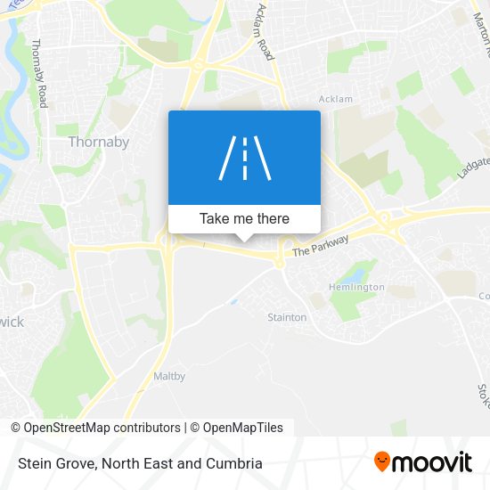 Stein Grove map