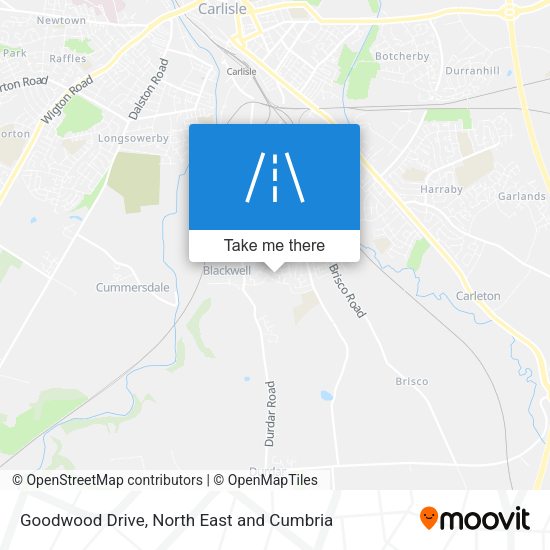 Goodwood Drive map