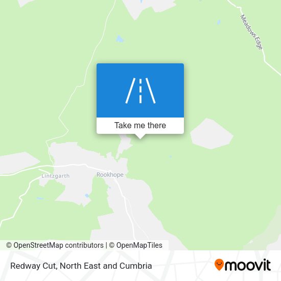 Redway Cut map