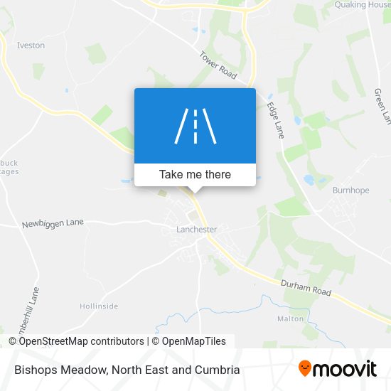 Bishops Meadow map
