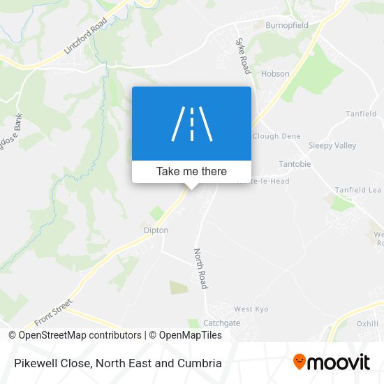 Pikewell Close map
