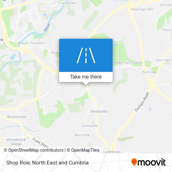 Shop Row map