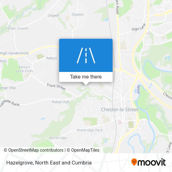 Hazelgrove map