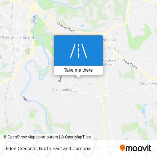 Eden Crescent map