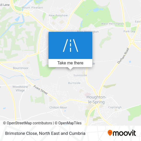 Brimstone Close map