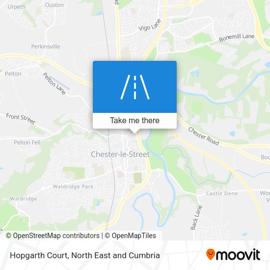 Hopgarth Court map