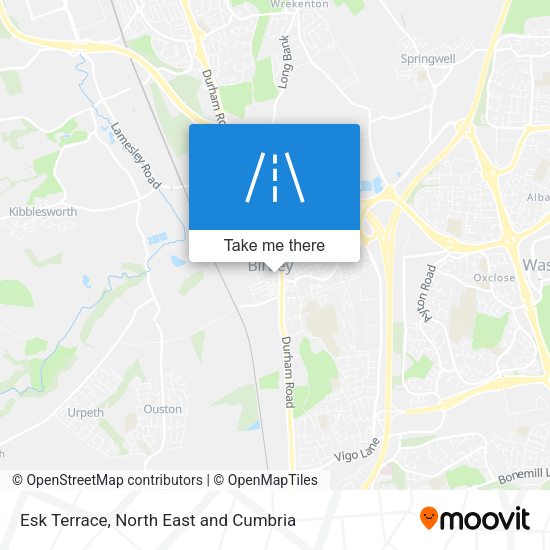 Esk Terrace map