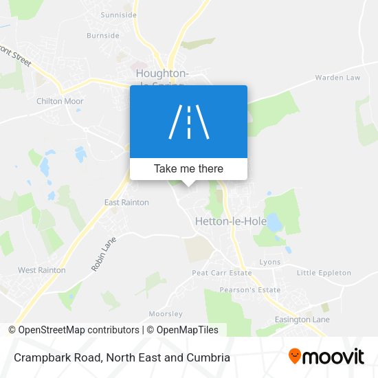 Crampbark Road map
