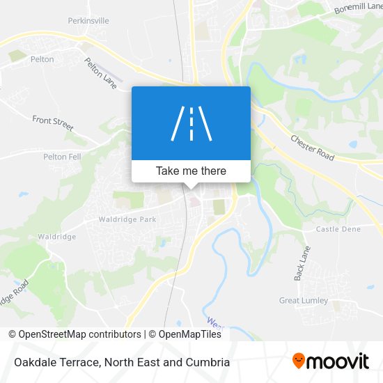 Oakdale Terrace map