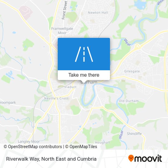 Riverwalk Way map