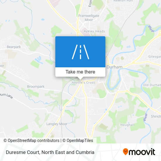 Duresme Court map