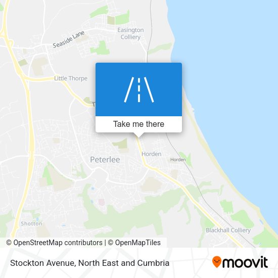 Stockton Avenue map