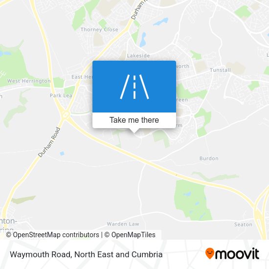 Waymouth Road map