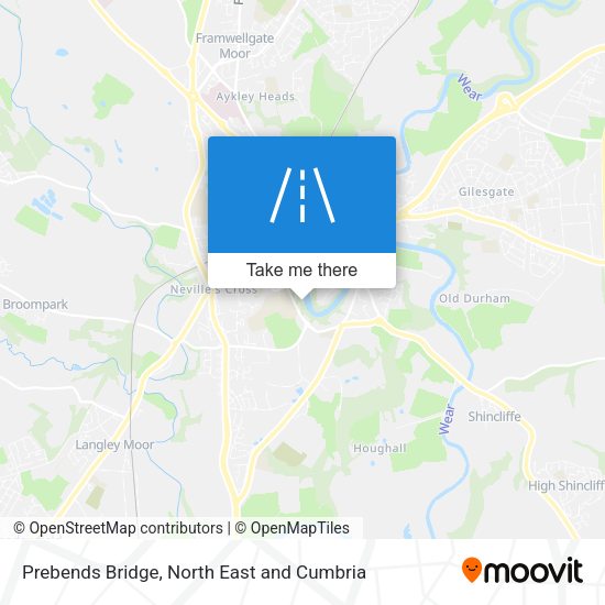 Prebends Bridge map