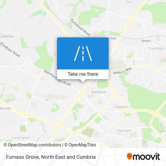 Furness Grove map