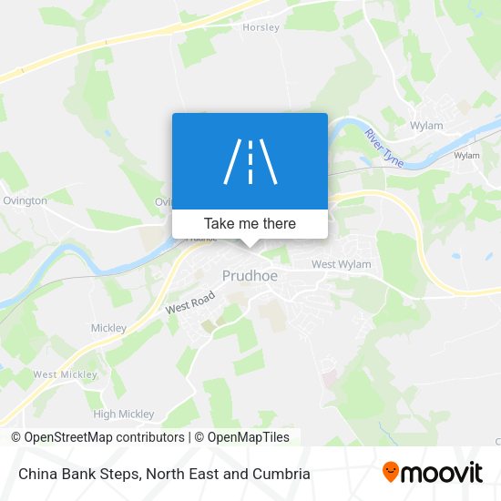 China Bank Steps map