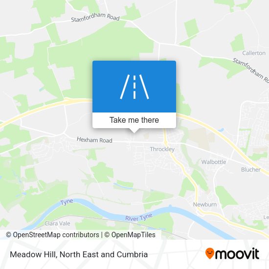 Meadow Hill map