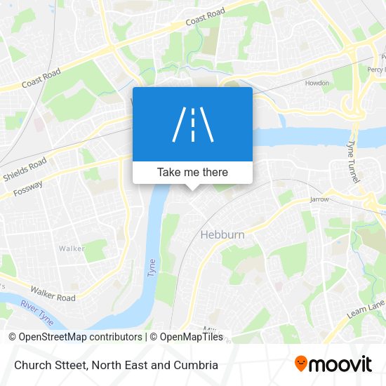 Church Stteet map
