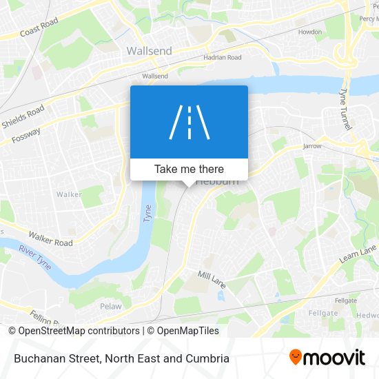 Buchanan Street map