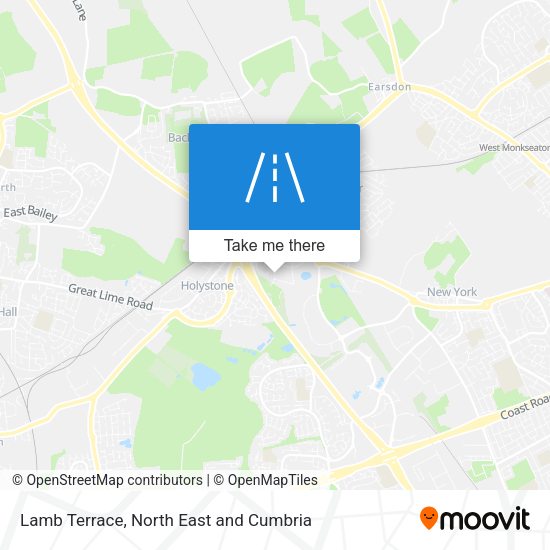 Lamb Terrace map