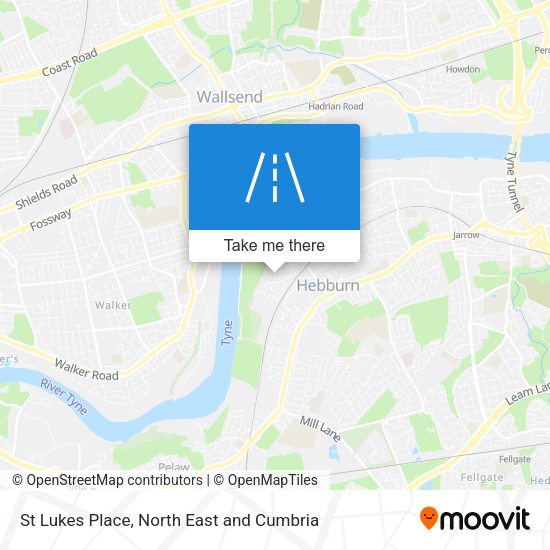 St Lukes Place map