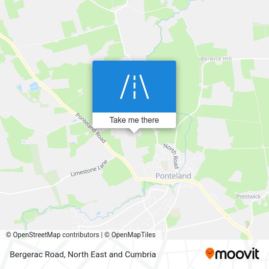Bergerac Road map