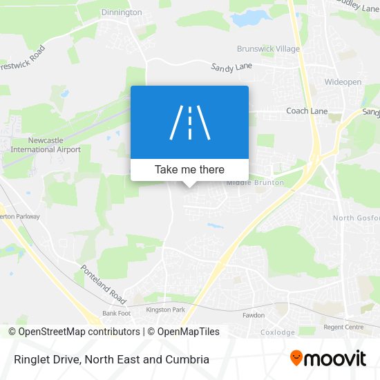 Ringlet Drive map