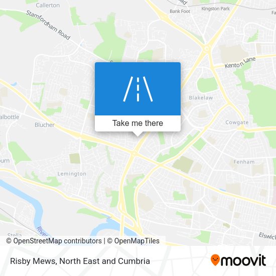 Risby Mews map